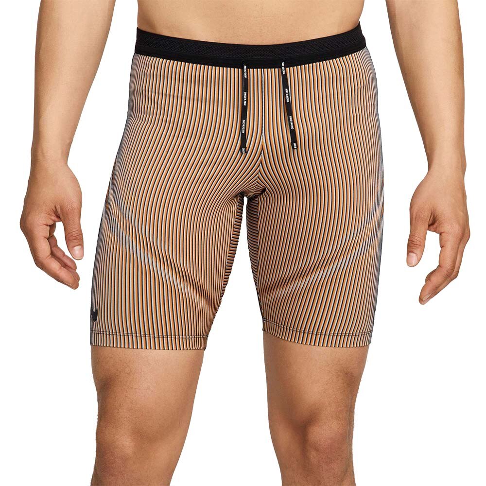 Nike ADV Aeroswift Short Tights Herre Oransje/Sort