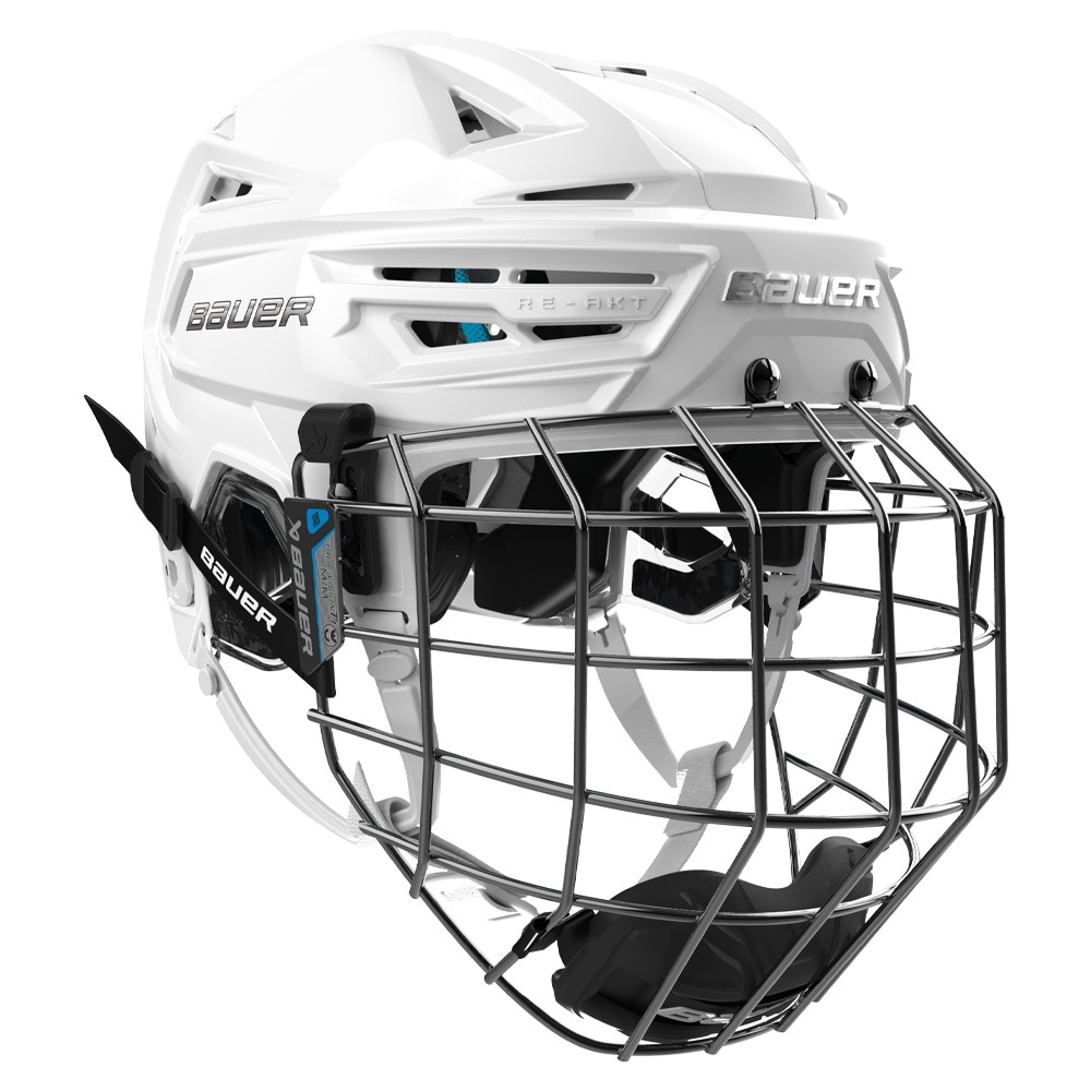 Bauer RE-AKT 155 Combo Hockeyhjelm Hvit