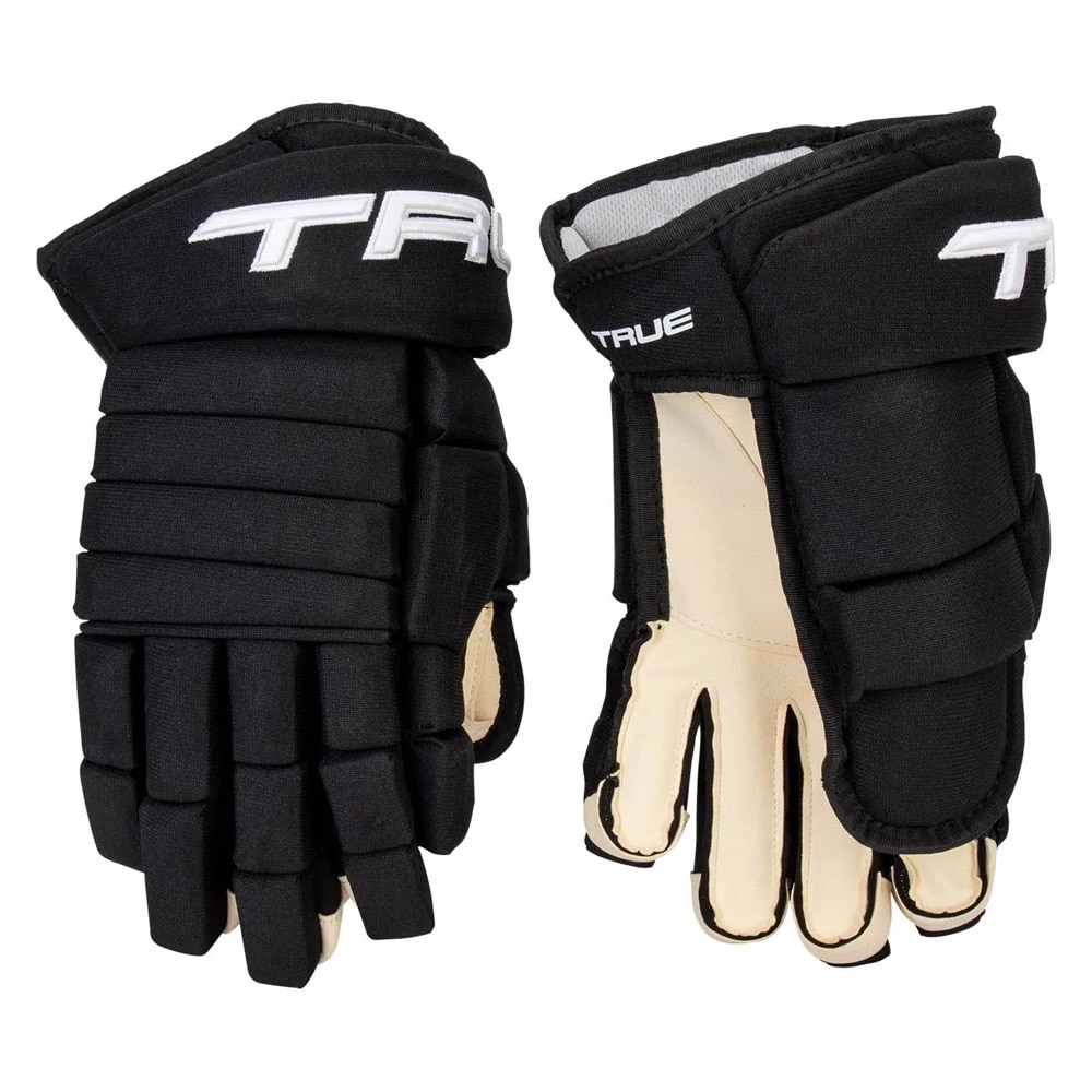 True PRO 4-Roll Hockeyhanske Svart