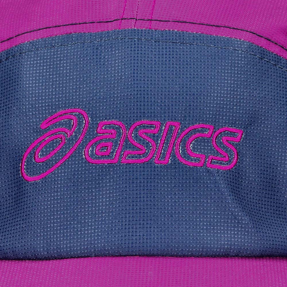 Asics 5 Panel Cap Lilla/Marine/Sort