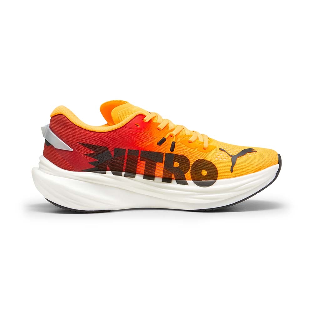 Puma Deviate Nitro 3 Joggesko Herre Oransje/Rød