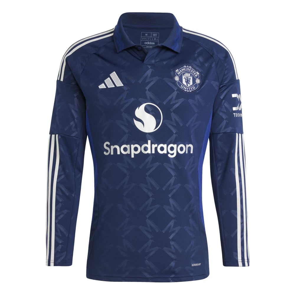 Adidas Manchester United Langermet Fotballdrakt 24/25 Borte