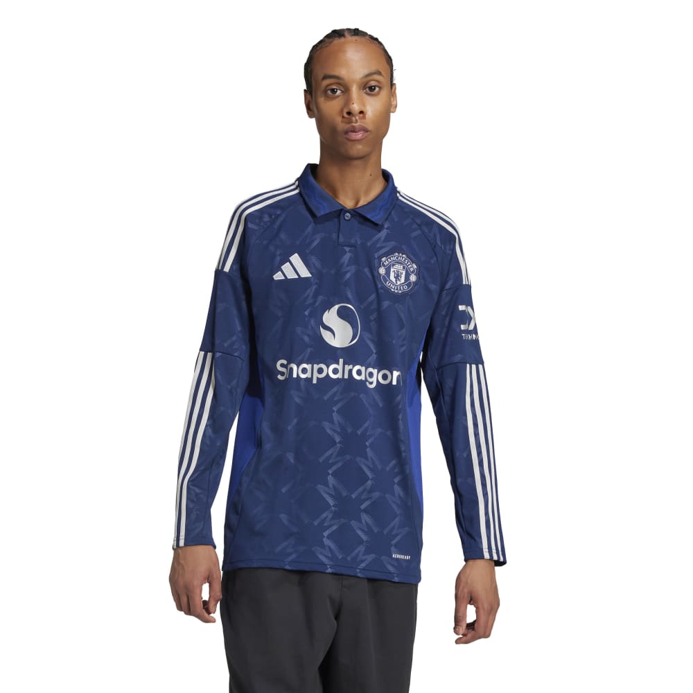 Adidas Manchester United Langermet Fotballdrakt 24/25 Borte
