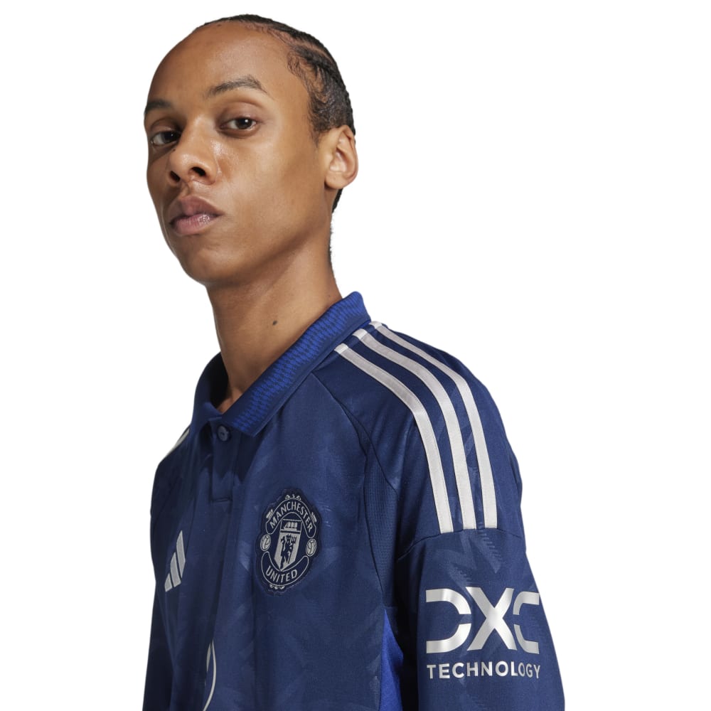 Adidas Manchester United Langermet Fotballdrakt 24/25 Borte