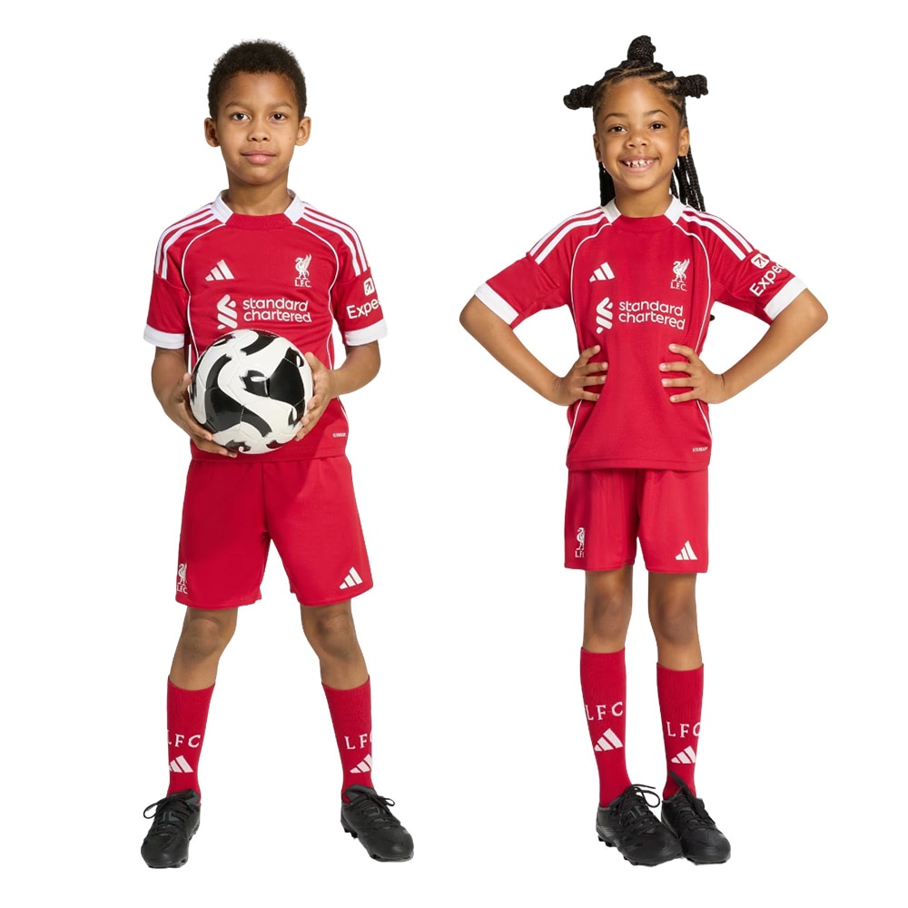 Adidas Liverpool FC Draktsett 25/26 Barn Hjemme