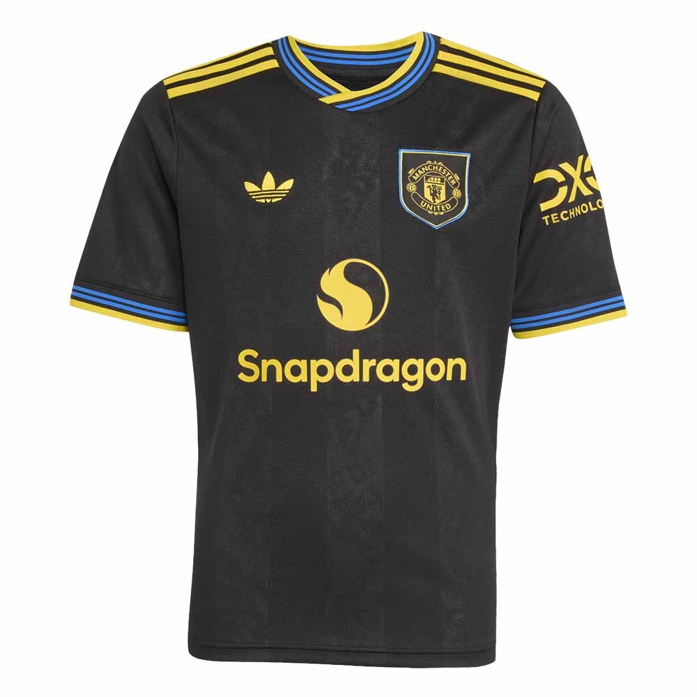 Adidas Manchester United Fotballdrakt 25/26 Barn Tredje