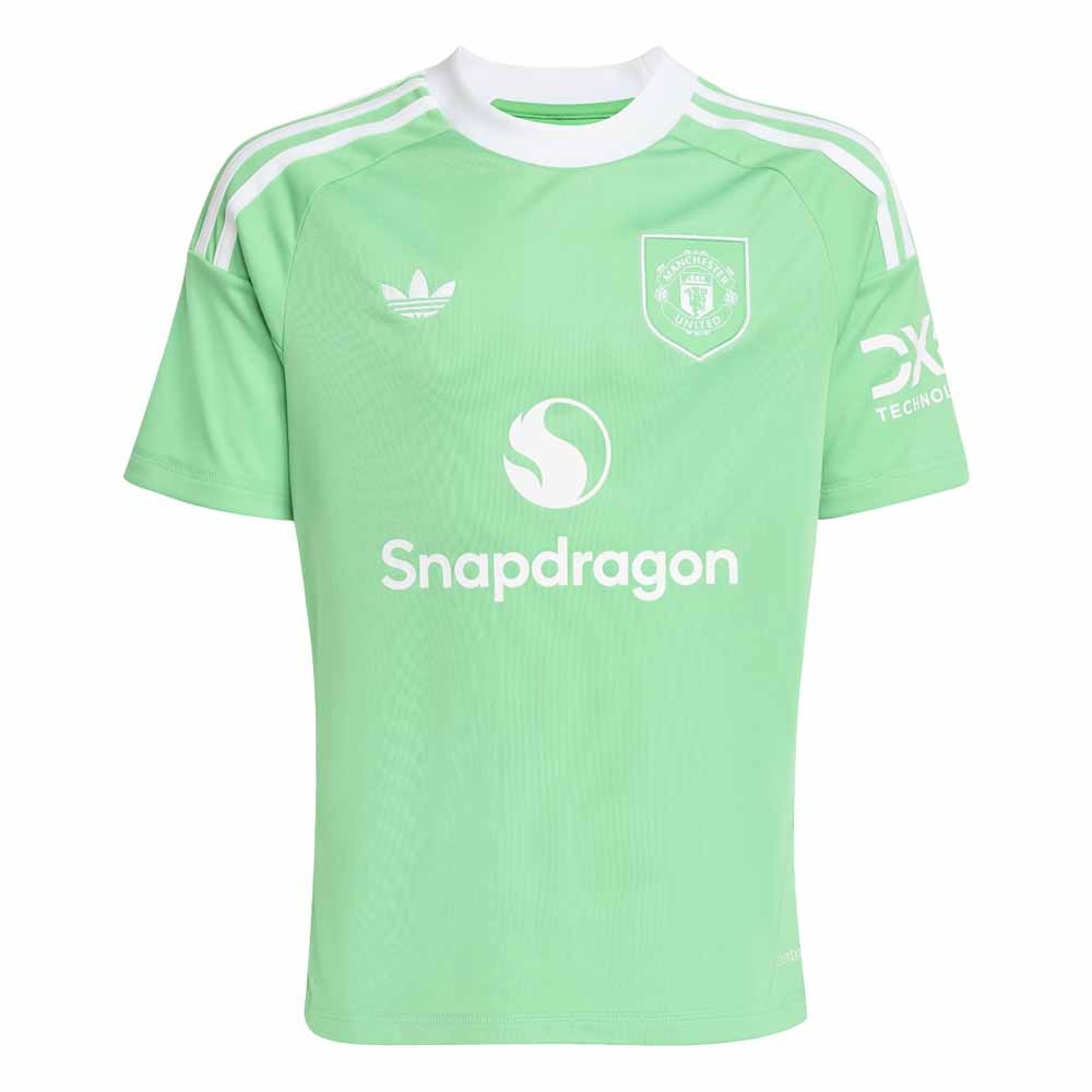 Adidas Manchester United Keeperdrakt 25/26 Barn Tredje