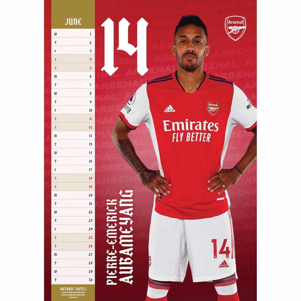 Official Product Arsenal Kalender 2022